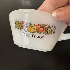 Anchor Hocking Fire King Petite Potager Handle Bowl Oven-Proof Set of 3‎ Vintage